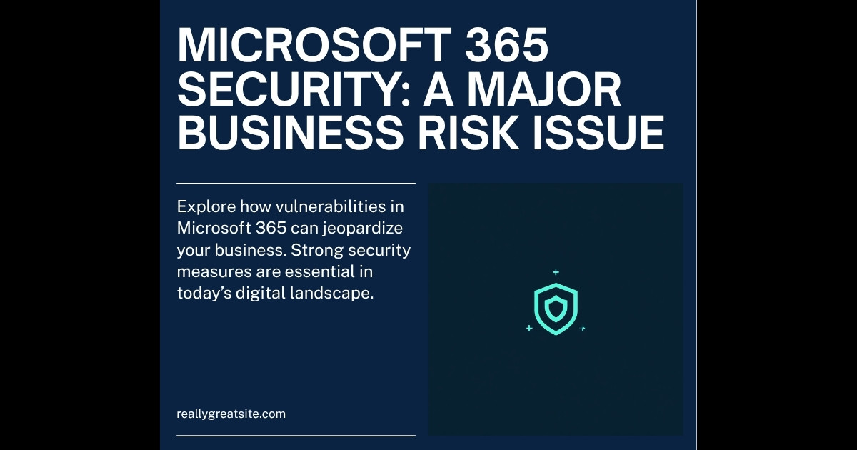 Microsoft 365 security risk checklist for small businesses from NexSecure Solutions