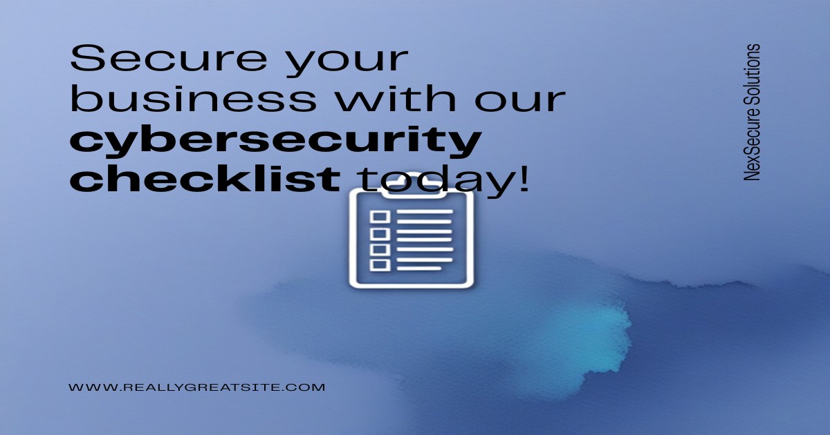 Microsoft 365 security checklist for small businesses by NexSecure Solutions